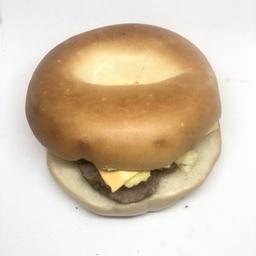 Plain Bagel with Sausage Egg and Cheese